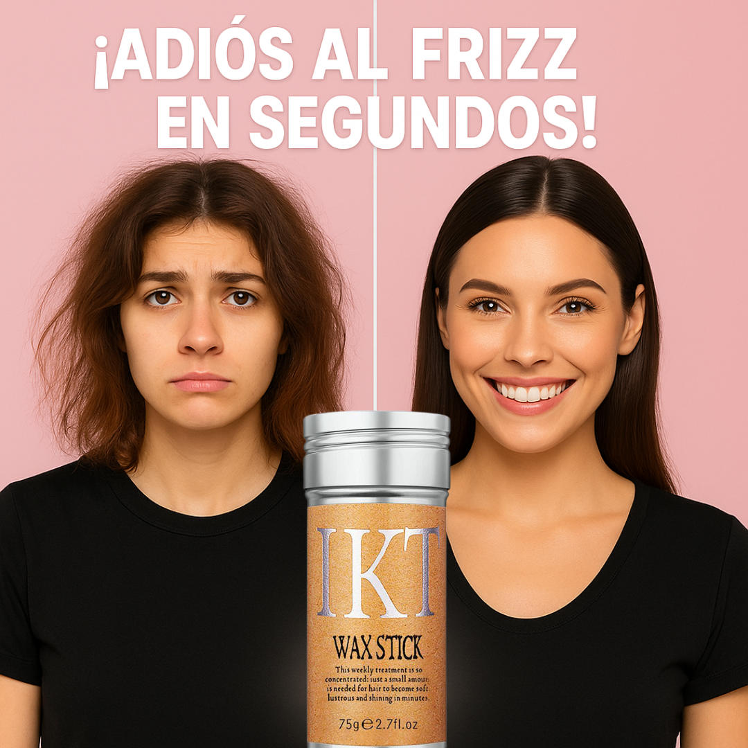 ✨ SilkStick™ – Cera Antifrizz Natural en Barra