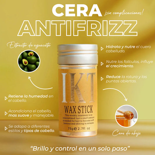 ✨ SilkStick™ – Cera Antifrizz Natural en Barra